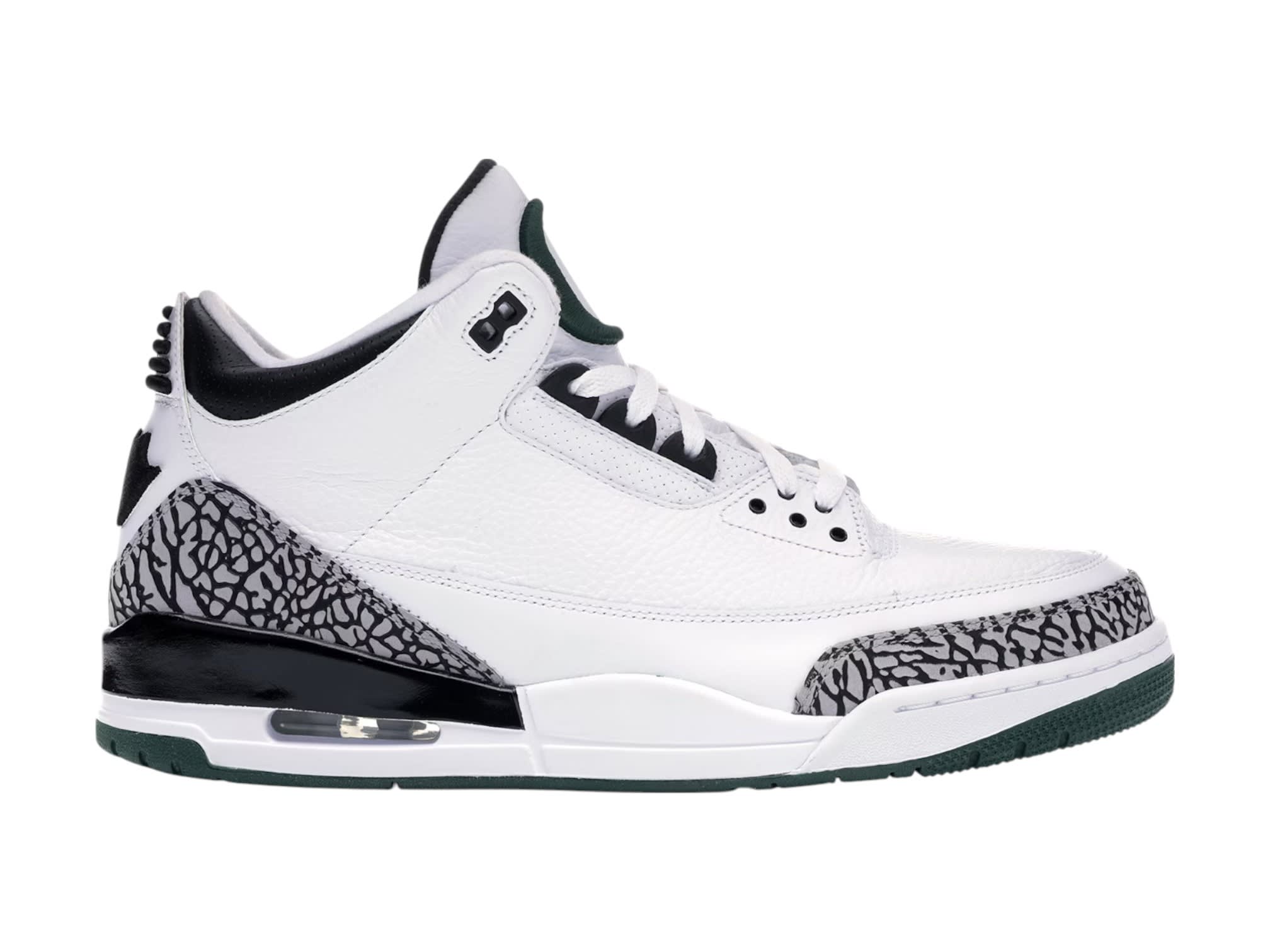 Jordan 3 Retro Oregon Ducks White/Green